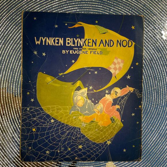 Vintage Wynken Blynken and Nod by Eugene Field 1937 - Picture 4 of 16